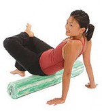 Foam Roller gently elongates tight muscles and relieves pain. Credit: Protherapy Supplies