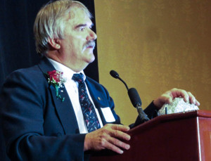 Deer Valley's Bob Wheaton received the prestigous S. Josephy Quinney Award Credit: Harriet Wallis