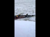 Quebec Winter Carnival: Canoe Racing On The Frozen St. Lawrence