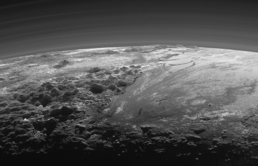 Pluto: Just a rocket ship ride away. Credit: NASA