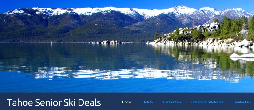 Michael Warner has launched a new ski deal site for seniors focusing on the Tahoe area. Credit: Tahoe Senior Ski Deal
