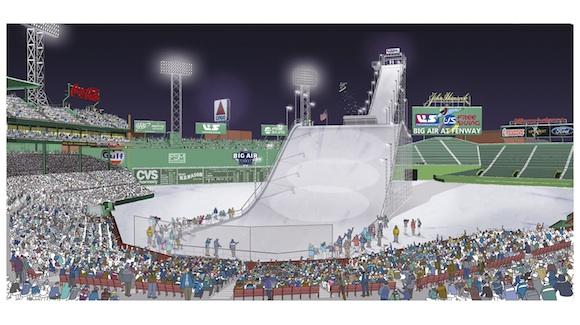 Move over, Big Papi, Big Air is coming to Fenway.