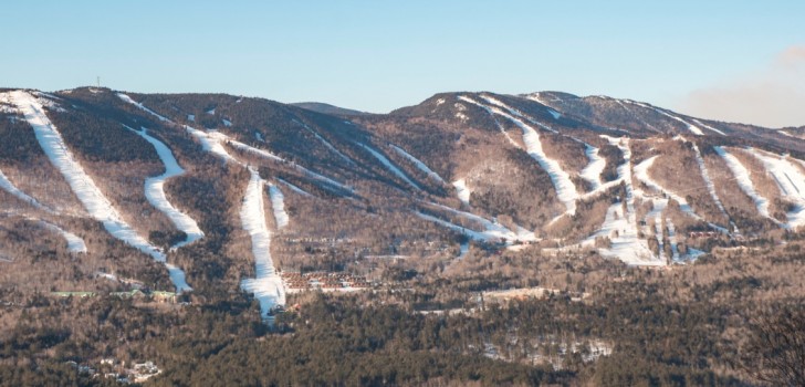 Terrain for everyone at Sunday River and lots of room for blue cruising. Credit: Sunday River