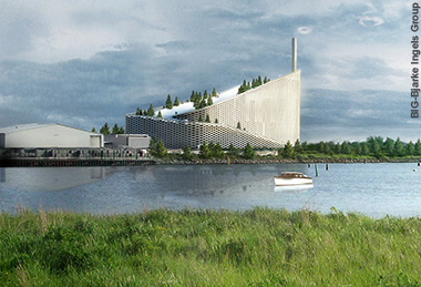 Skiable incinerator being built near Copenhagen