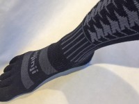Injinji's Performance 2.0 Snow toe socks are fun to wear and feel terrific.
Credit: SeniorsSkiing