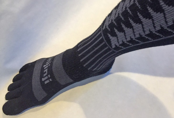 Injinji's Performance 2.0 Snow toe socks are fun to wear and feel terrific. Credit: SeniorsSkiing