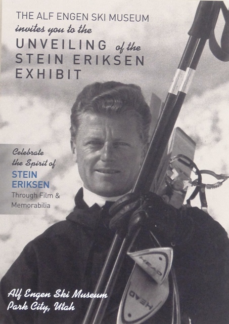 The Alf Engen Ski Museum in Park City opened the Stein Eriksen exhibit this month. Credit: Harriet Wallis