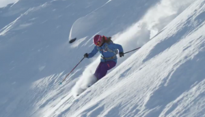 The beauty of the outdoors and the freedom of skiing are Warren Miller's trademarks.