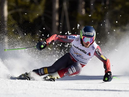 Pat McCloskey's article on the Modern Ski Turn explores the power of what you see Ted Ligety doing. Credit: NY Times