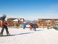 New hotel offers ski-out access to uncrowded trails.
Credit: Burke Mountain