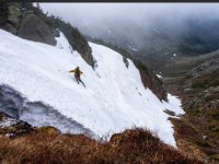 Ski Tuck in June? Sure, say three Vermonters. Credit: Connor Nashj from Powder Magazine